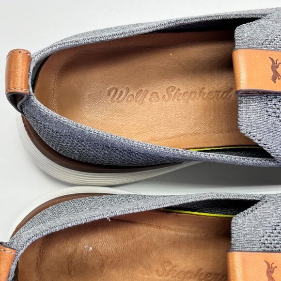 Wolf & Shepherd Swiftknit Loafer In Gray Mens Size 6 Womens Size 8 - Picture 6 of 16